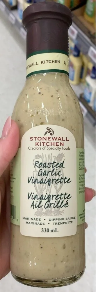 Roasted garlic vinaigrette