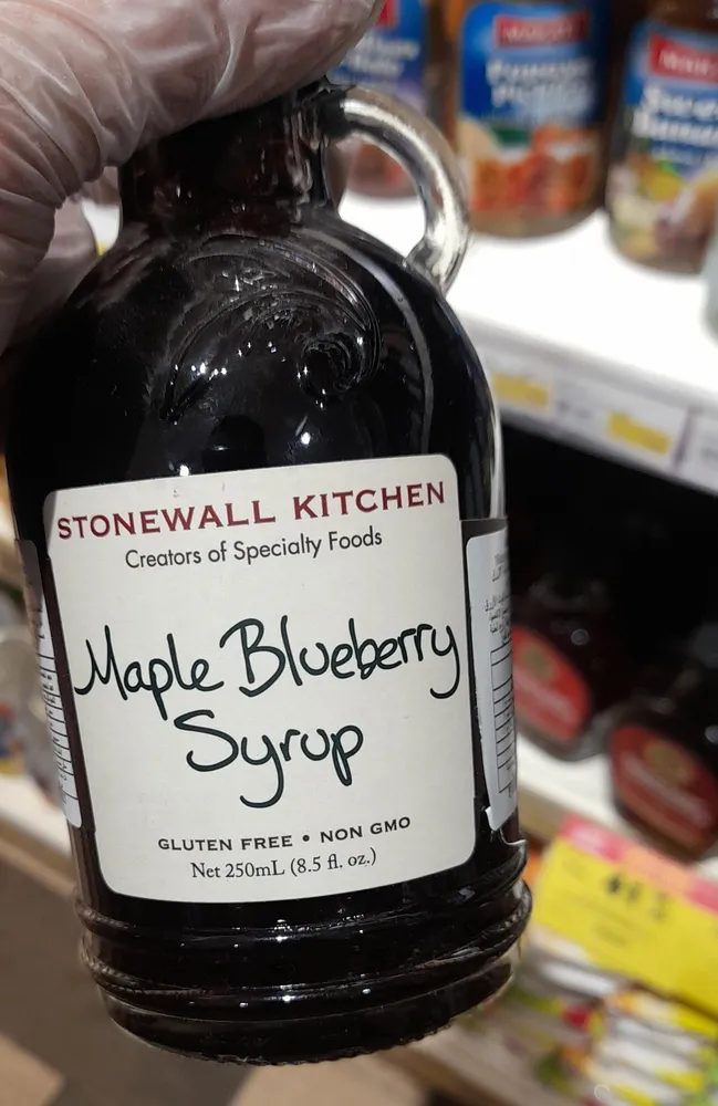 Stonewall kitchen maple blueberry syrup