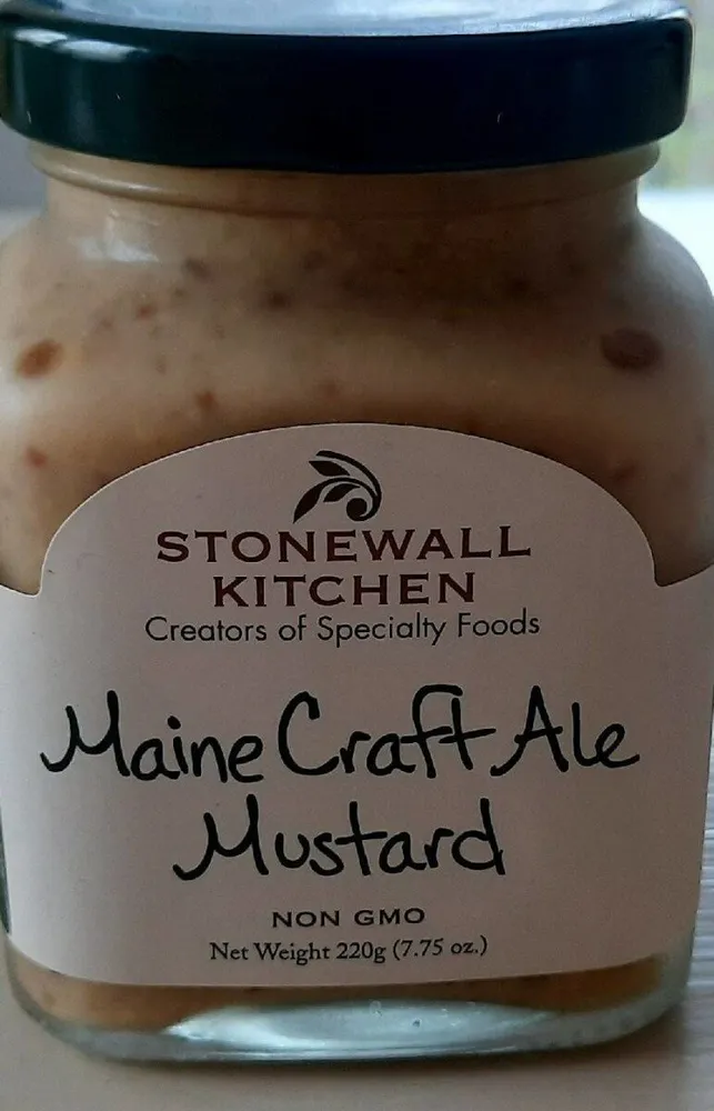 Maine crauti ale mustard