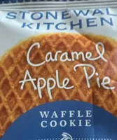 Caramel, apple pie waffle cookie
