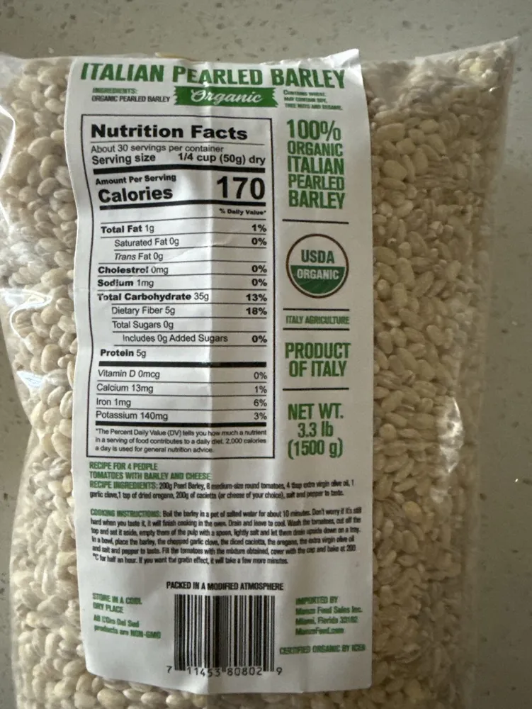 Pearled Barley
