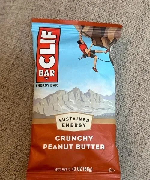 Crunchy Peanut Butter Energy Bar