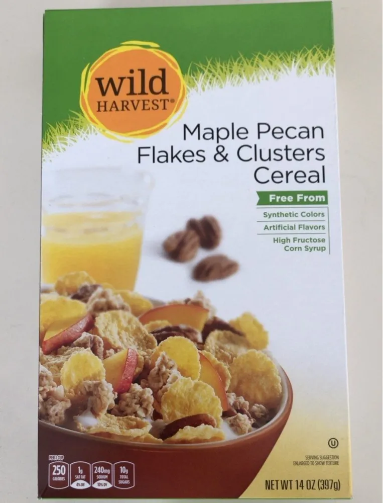 Maple Pecan Flakes and Clusters Cereal