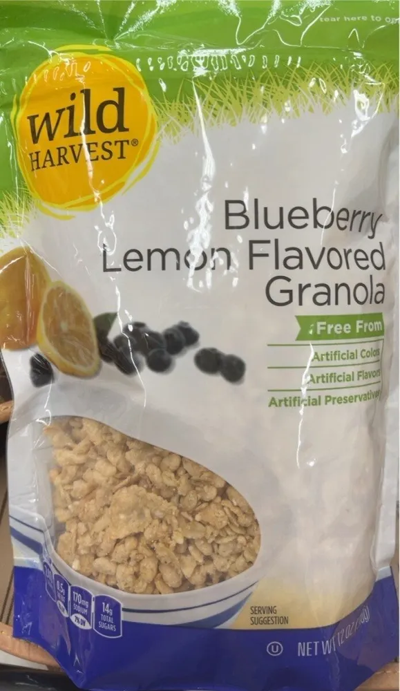 Blueberry Lemon Granola