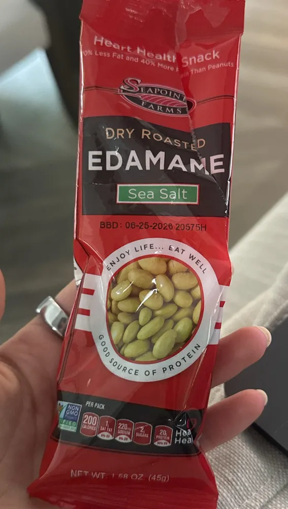 Dry Roasted Edamame Sea Salt