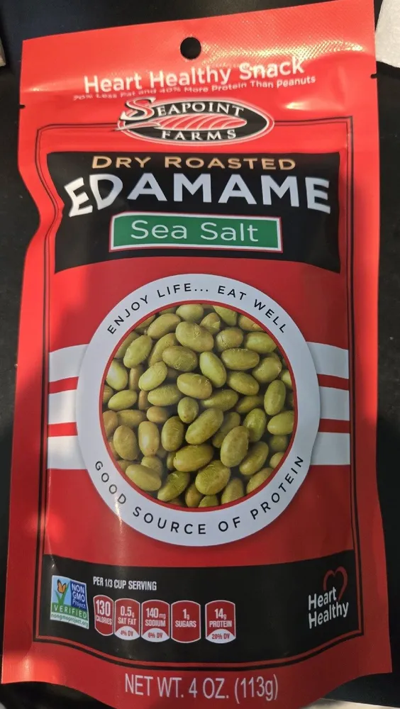 Dry Roasted Edamame Sea Salt