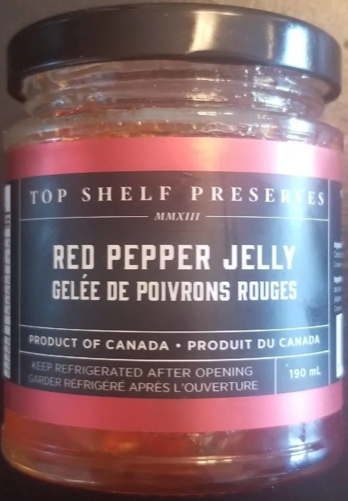 Gelée de poivrons rouges