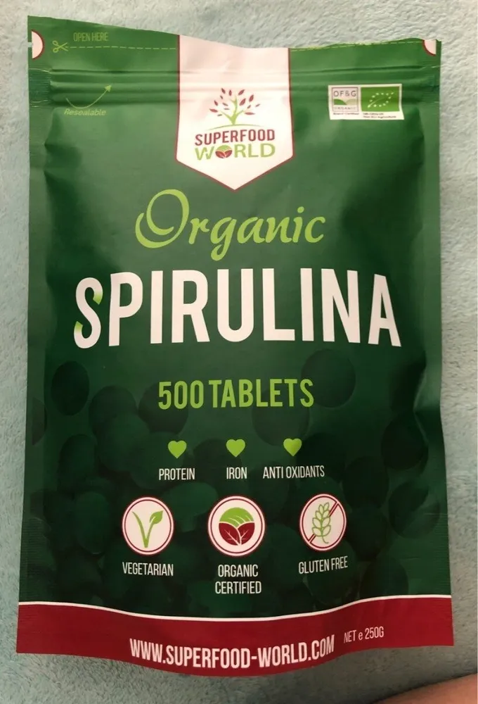 Organic spirulina