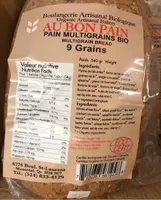 Pain multigrains bio 9 grains