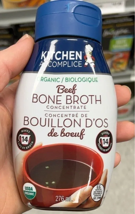 Beef bone broth concentrate