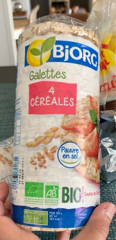 Galettes 4 céréales