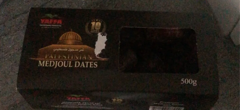Palestinian medjoul dates