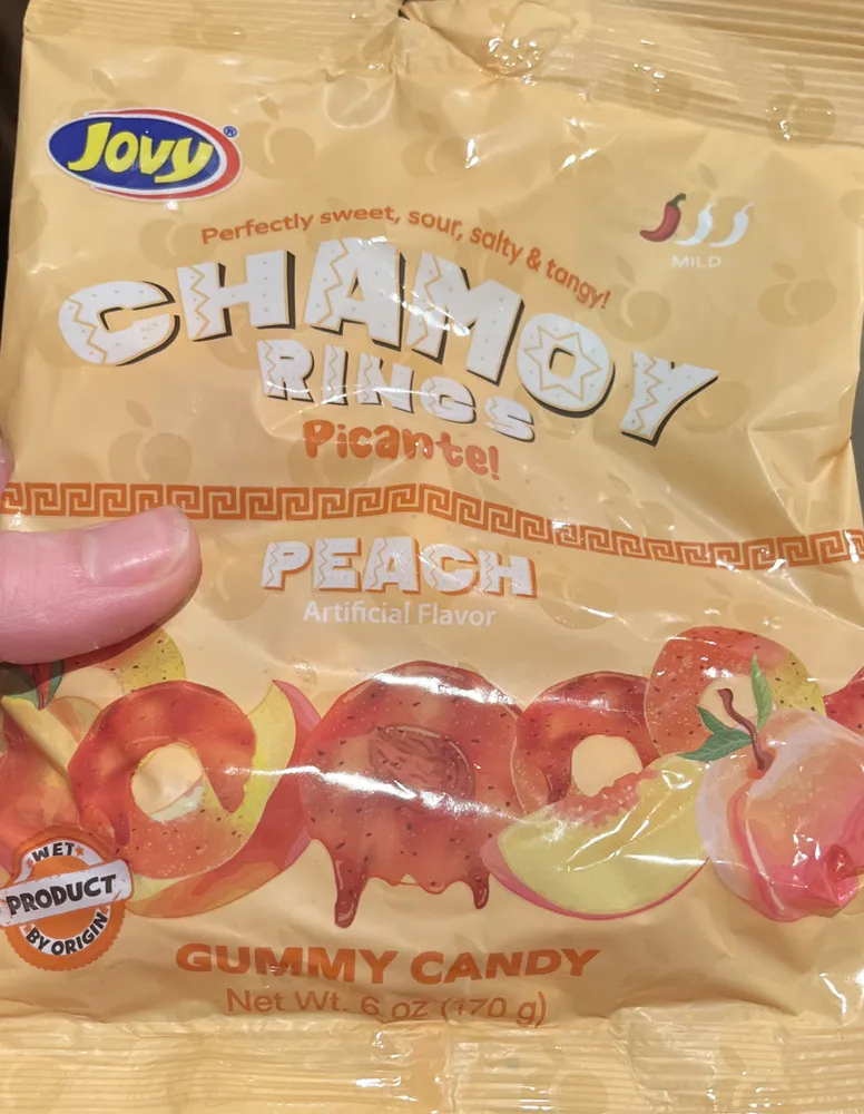 Chamoy Peach Rings