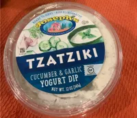 Tzatziki Cucumber & Garlic Yogurt Dip