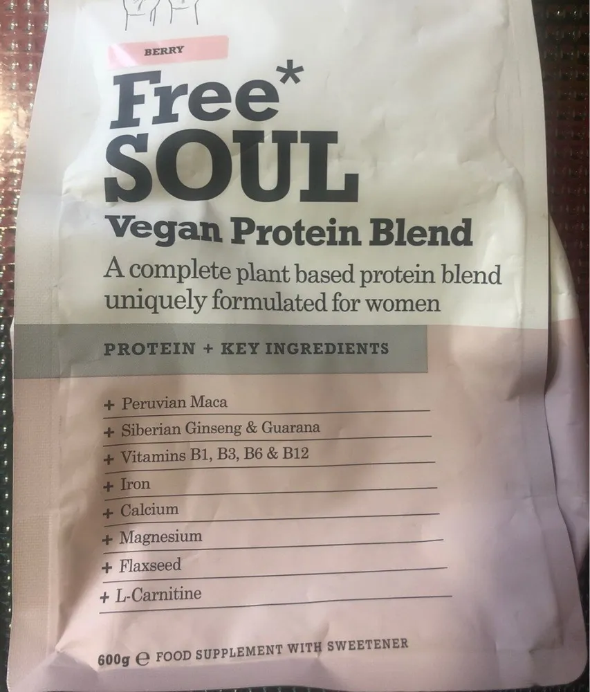 Free soul vegan protein blend