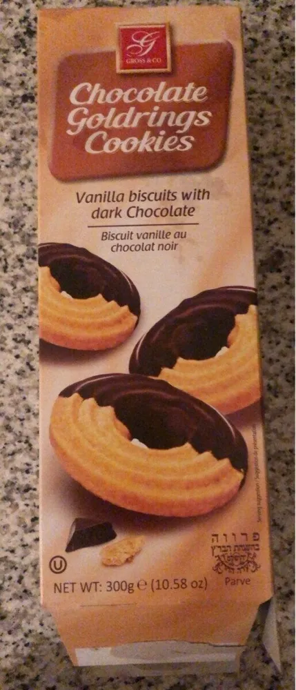 Chocolate Goldrings Cookies