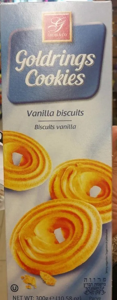 Golddrings cookie