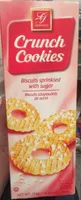 Biscuits saupoudrés de sucre