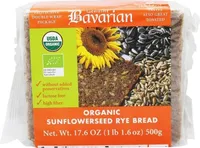 Genuine bavarian organic sunflower seed rye bread