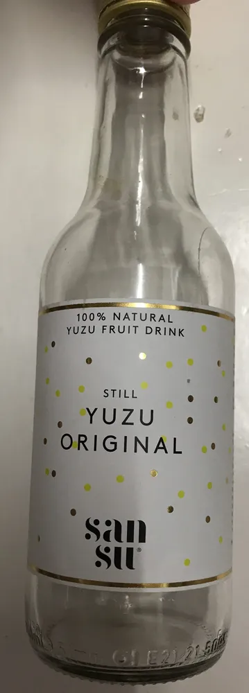 Boisson au Yuzu