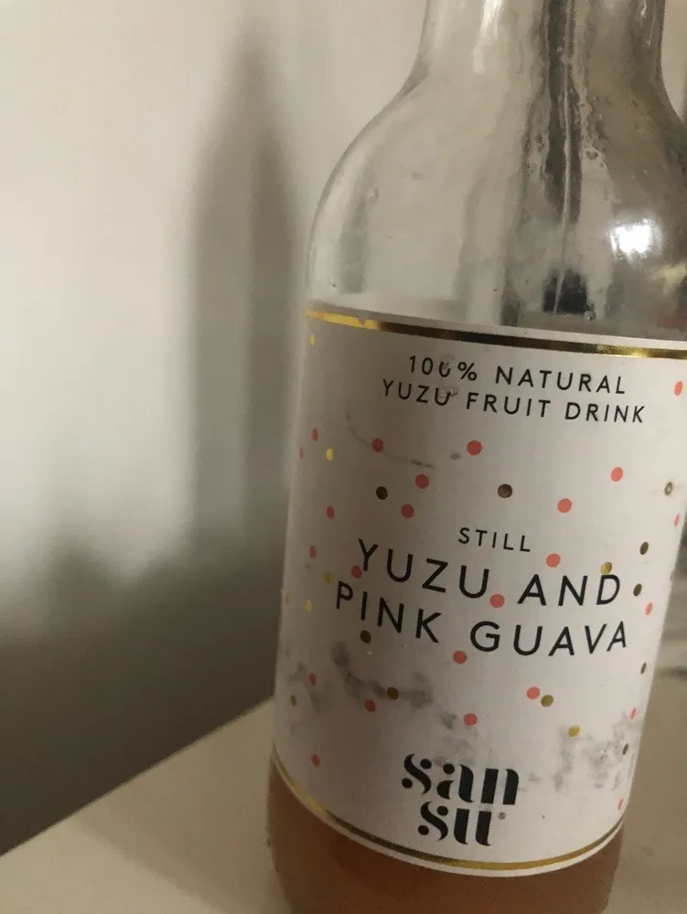 Boisson Yuzu Et Goyage Rose