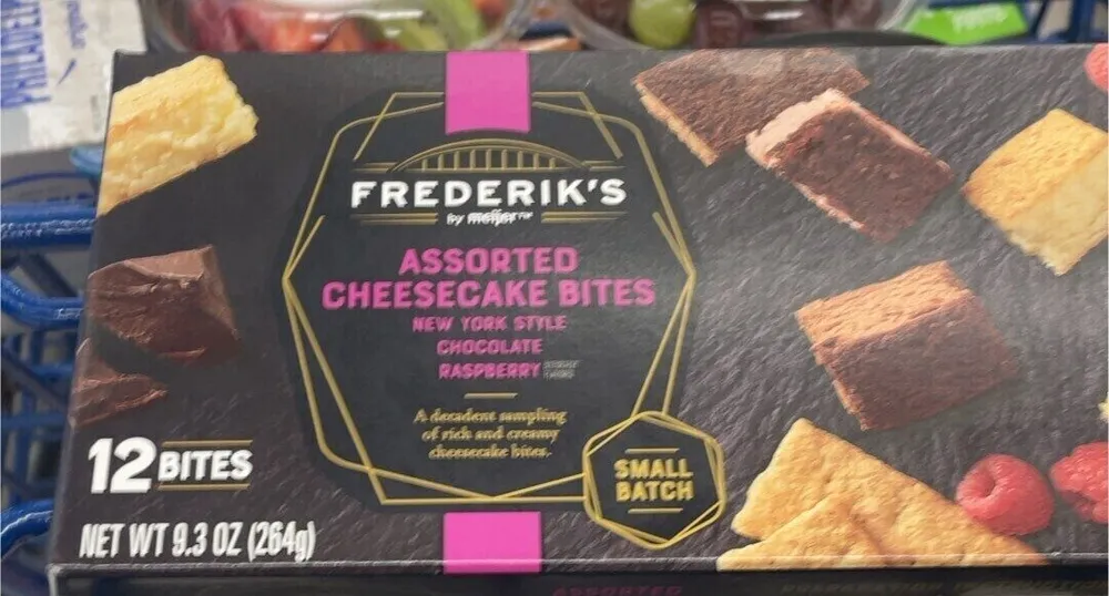 Assorted cheesecake bites