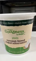 plain coconut-based yogurt alternative
