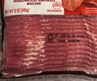 Center cut hardwood smoked bacon