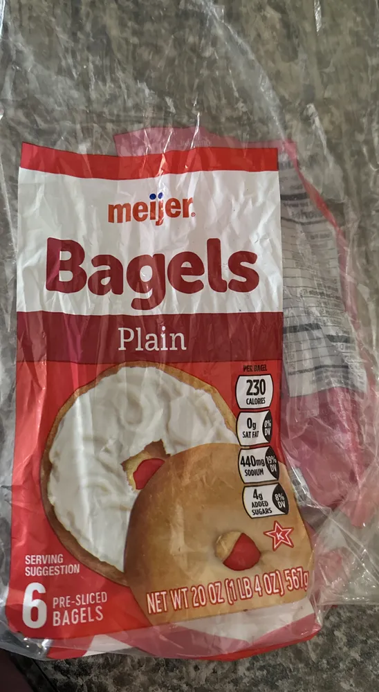 Plain bagel