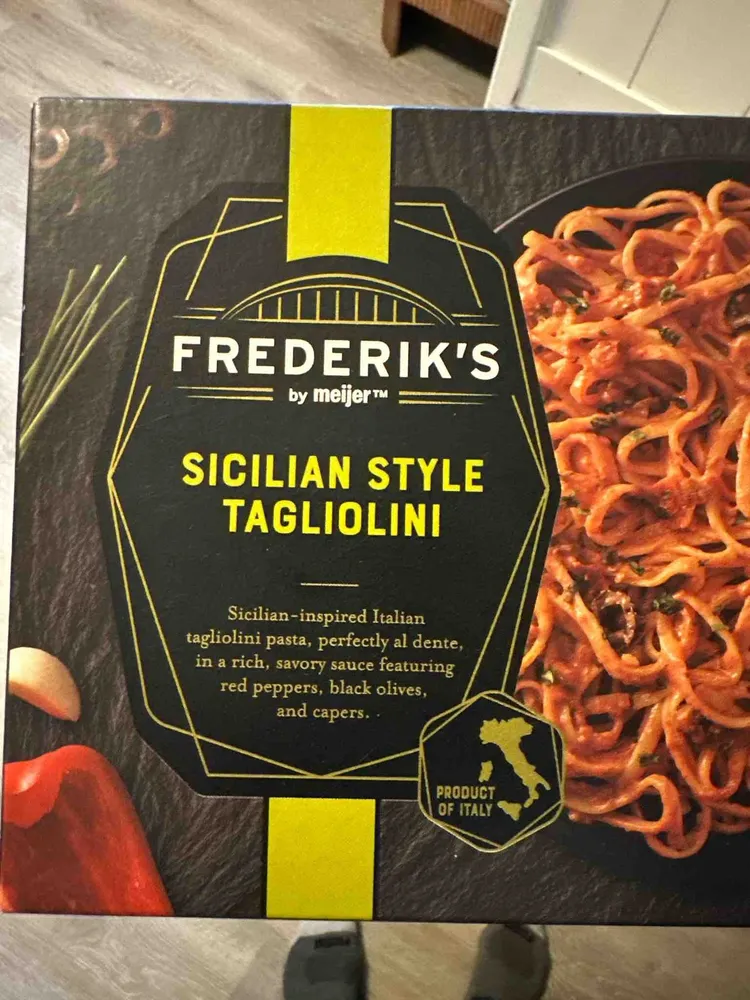 Sicilian Style Tagliolini