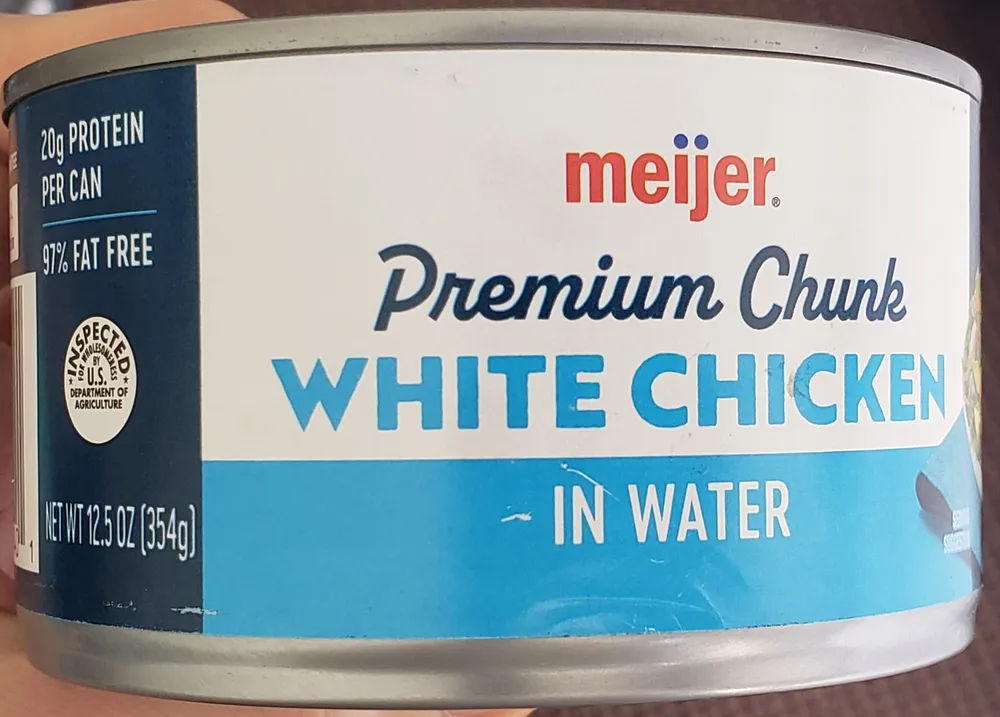 Premium chunk white chicken in water