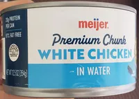 Premium chunk white chicken in water