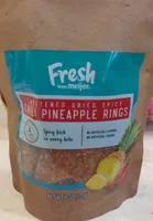 Sweetened Dried Spicy Chili Pineapple Rings