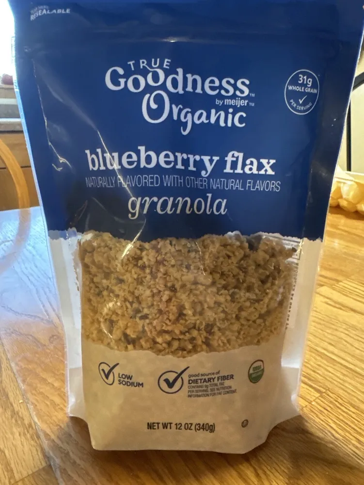 blueberry flax granola