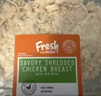 Savory Shredded Chicken Breast with Rib Meat