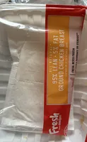 95% lean / 5% fat Ground Chicken Breast