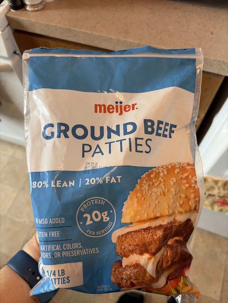 Ground Beef Patties 80/20