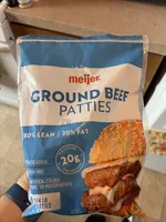 Ground Beef Patties 80/20