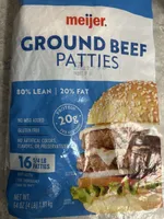 Meijer Ground Beef Patties