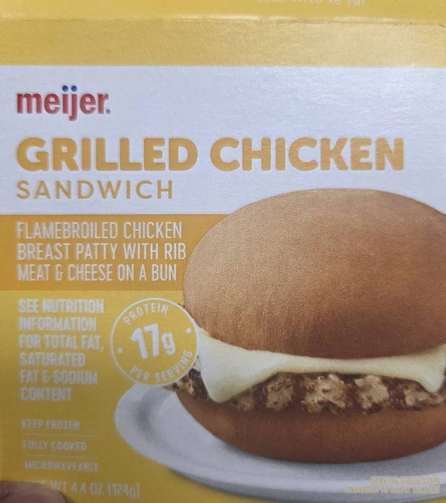 GRILLED CHICKEN SANDWICH