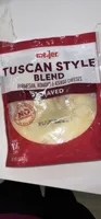 Tuscan Style Blend Parmesan, Romano & Asiago Cheeses Shaved