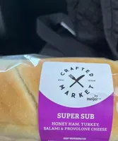 Super Sub (Honey Ham, Turkey, salami, and provolone cheese)
