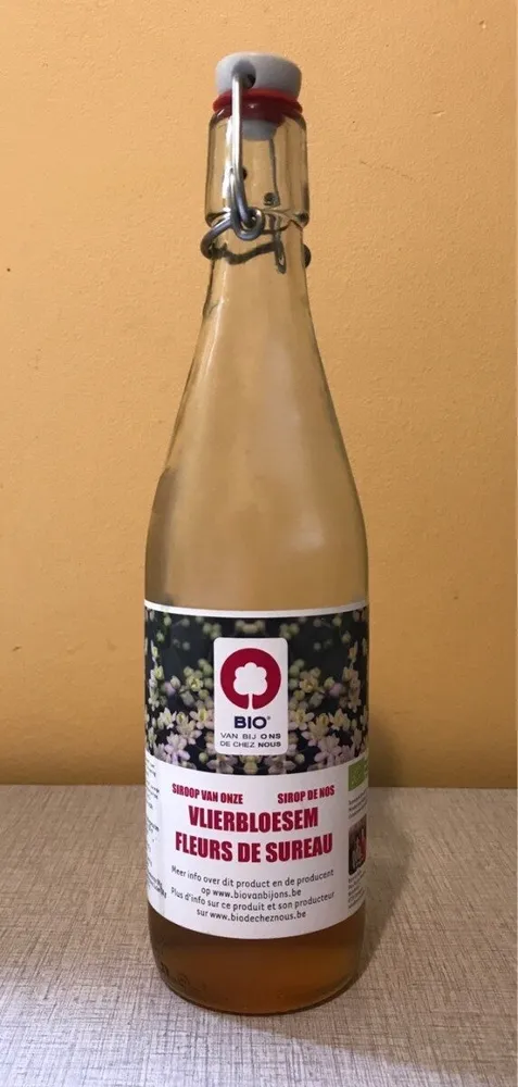 Sirop de nos fleurs de sureau