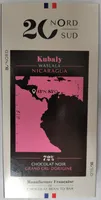 Kubaly Waslala Nicaragua 72% Chocolat Noir Grand Cru d'Origine