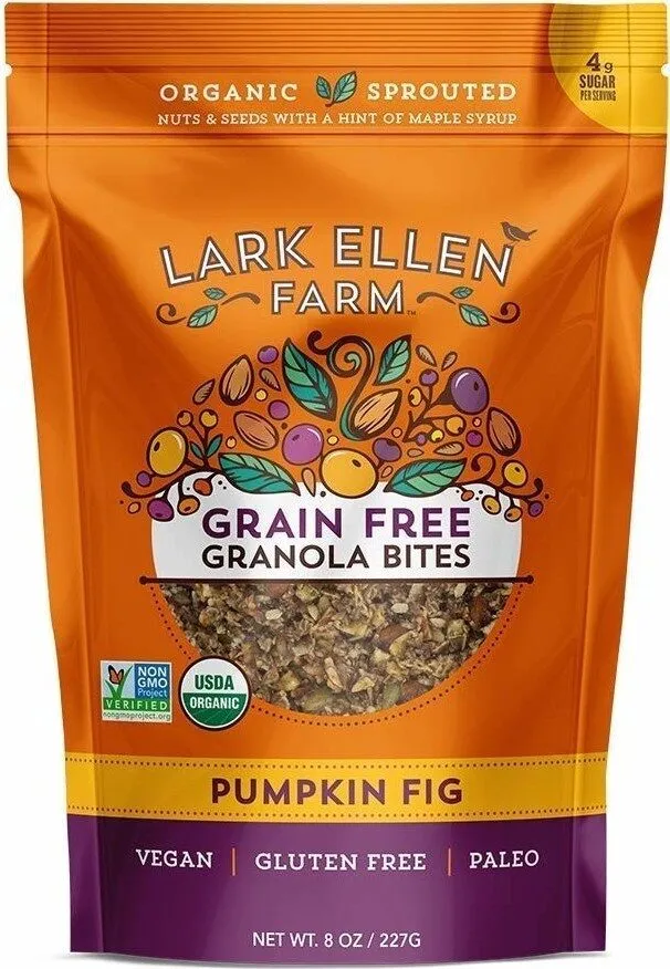 Granola bites pumpkin fig