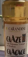 Glaze with Balsamic vinegar