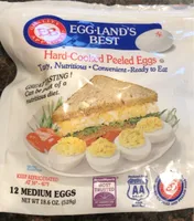 Hard-Cooked Peeled Eggs