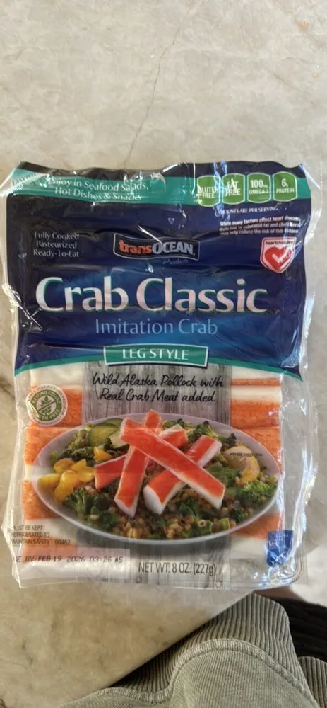 Crab Classic Imitation Crab Leg Style