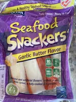 Seafood Snackers Garlic Butter Flavor