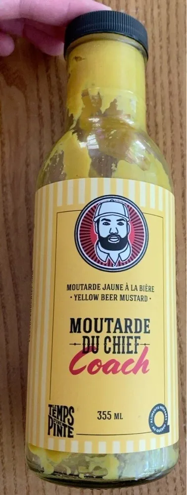 Moutarde jaune à la bière